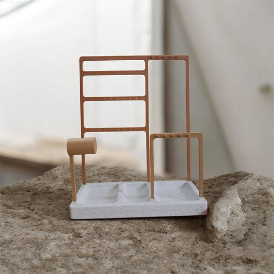 Modern Dekoratif Takı Standı Küpe Kolye Bileklik Düzenleyici Takı Organizer