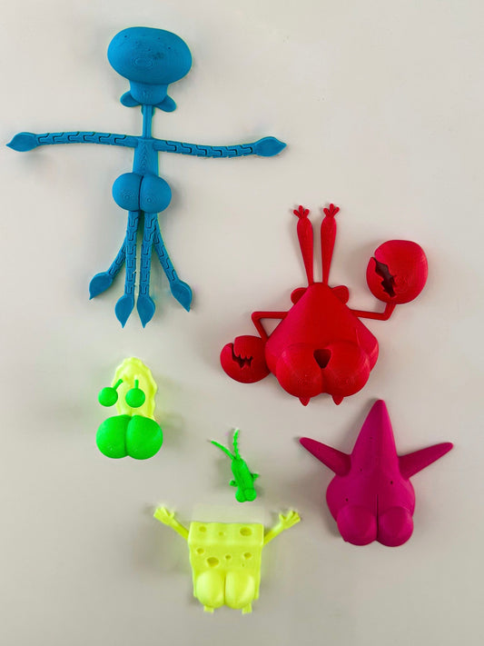 SÜNGERBOB MAGNET SETİ