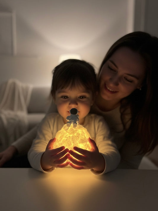 Pilli Astronot Dekor Lambası