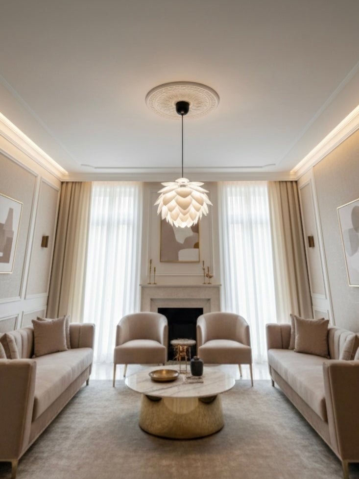 Avize modern tasarımlı Lotus çiçeği