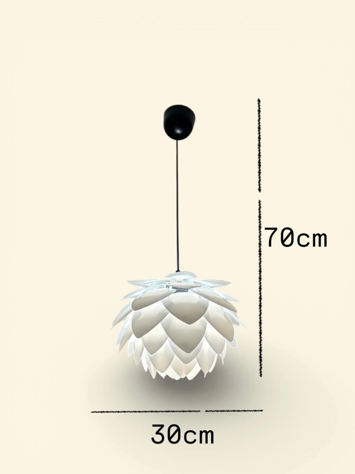 Avize modern tasarımlı Lotus çiçeği