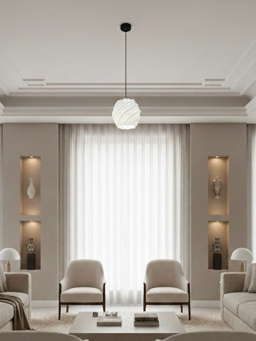 Modern Beyaz Tasarım Sarkıt Avize