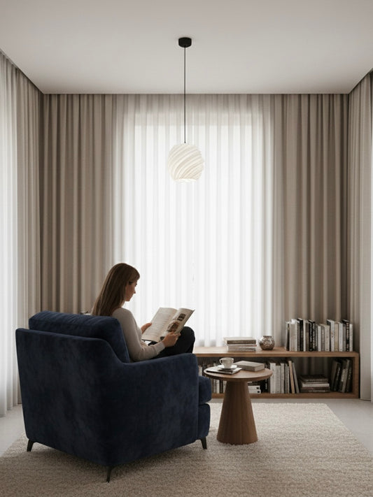 Modern Beyaz Tasarım Sarkıt Avize