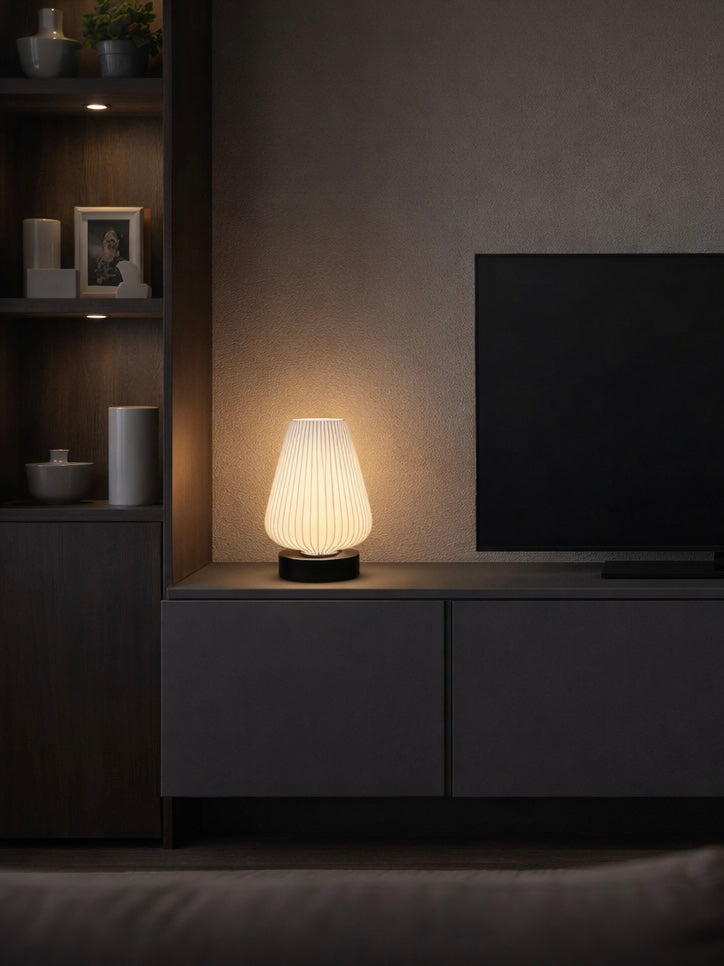 SHİNY Şarjlı Dekoratif Masa Lambası Şarjlı Abajur