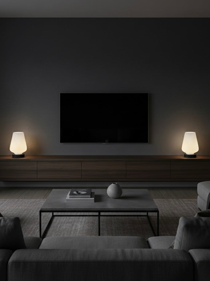 SHİNY Şarjlı Dekoratif Masa Lambası Şarjlı Abajur