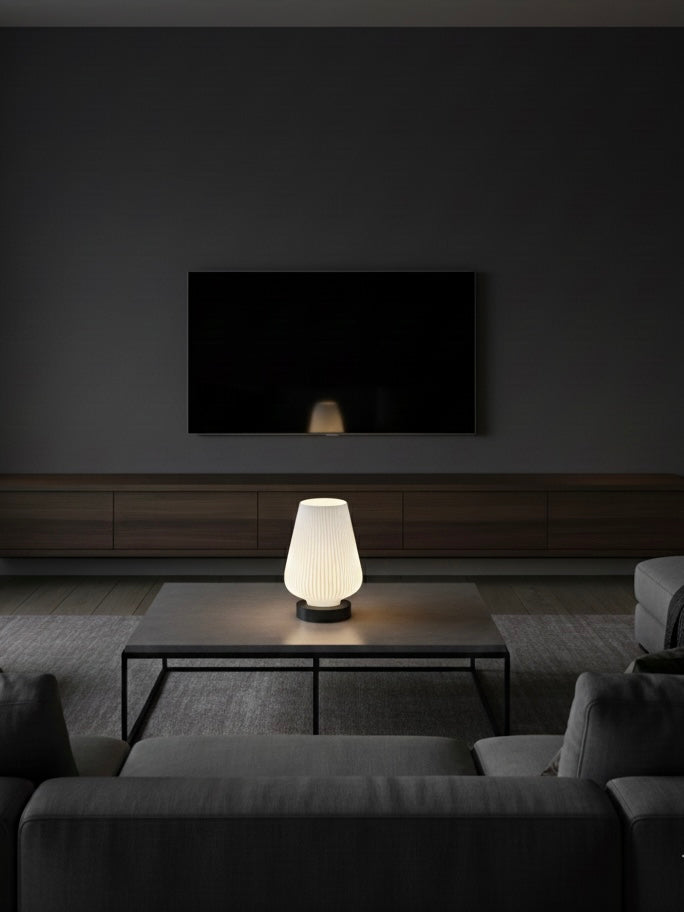 SHİNY Şarjlı Dekoratif Masa Lambası Şarjlı Abajur