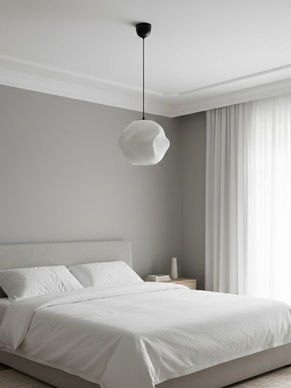 Modern ve Doğal Taş Tasarım Şık Avize