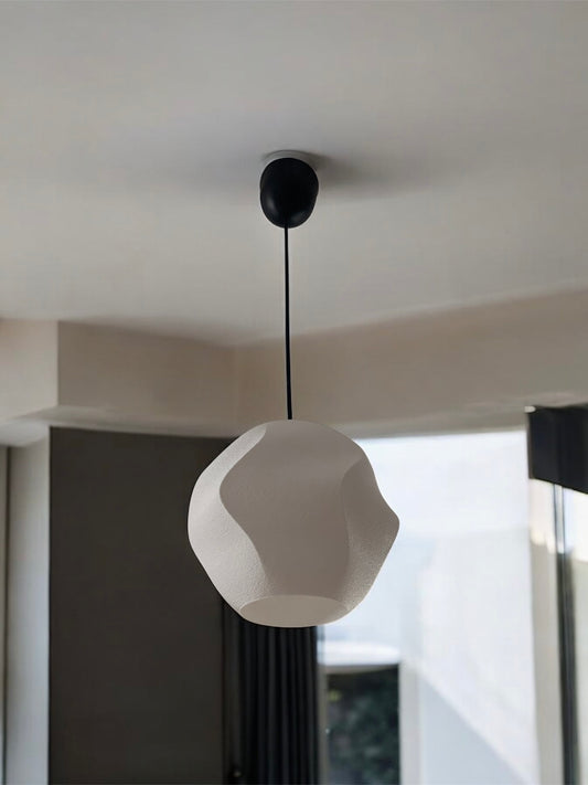 Modern ve Doğal Taş Tasarım Şık Avize