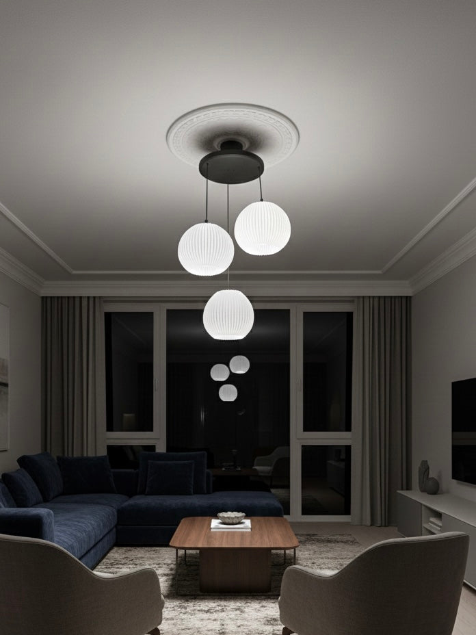 3 Lü Bohem Avize Salon Mutfak Hol Şık Modern Kurulumu Kolay