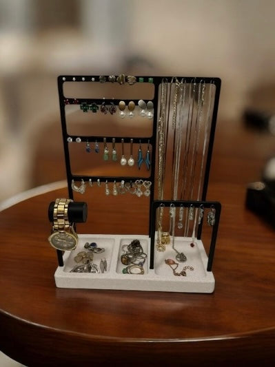 Modern Dekoratif Takı Standı Küpe Kolye Bileklik Düzenleyici Takı Organizer